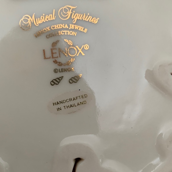 Lenox White and Gold Holiday Christmas Tree Decor - Picture 3 of 4